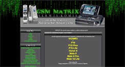 Desktop Screenshot of gsm-matrix.pl