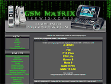 Tablet Screenshot of gsm-matrix.pl